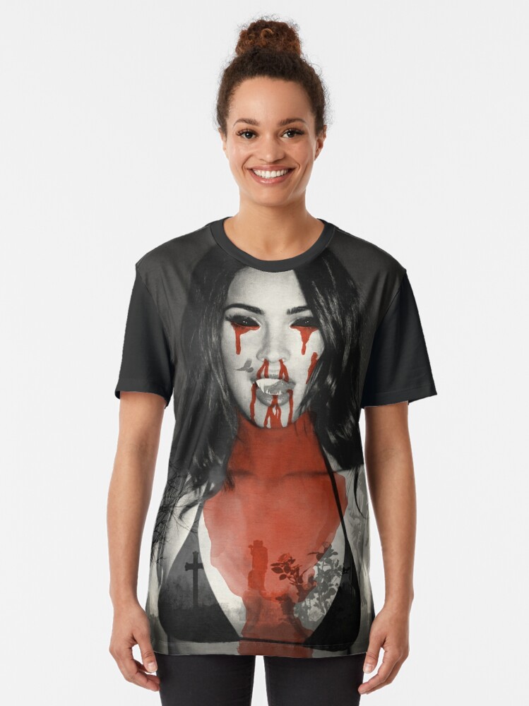 megan fox bloody valentine shirt