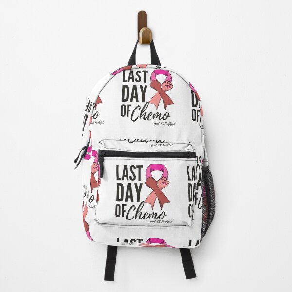 Item preview, Last day of chemo,God is faithful cancer awareness day quote bible pink ribbon designed and sold by ourpretty.
