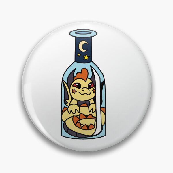 Item preview, Dragón embotellado designed and sold by Jitterbug's Corner.