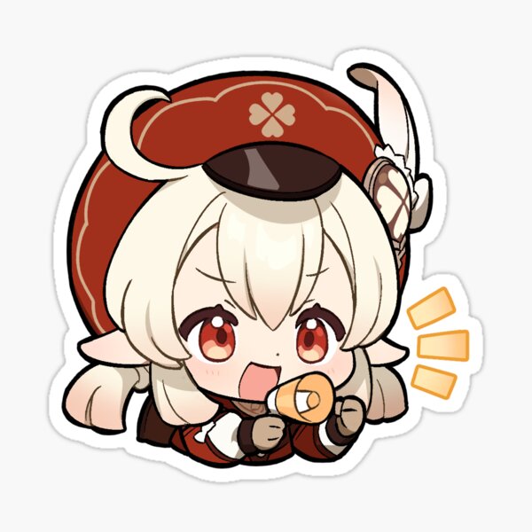 Artikel-Vorschau von Chibi Klee - Genshin Impact, designt und verkauft von 1umynst.
