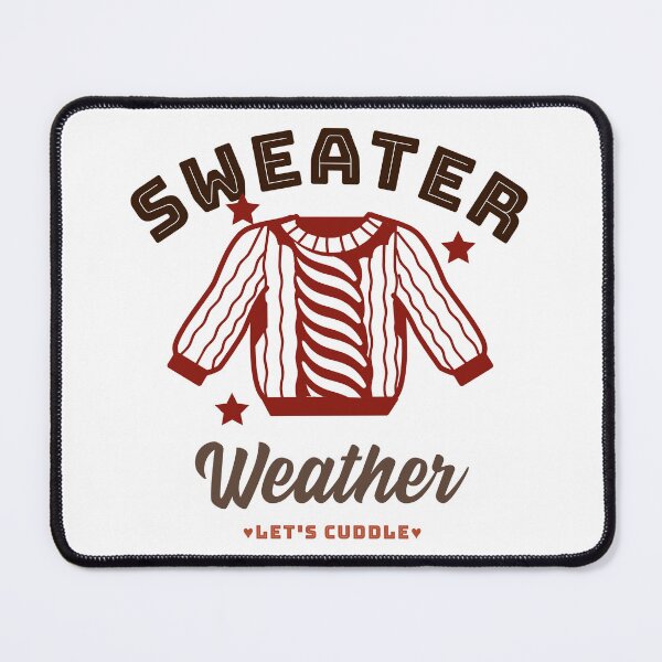 Item preview, Sweater Weather - Let's Cuddle (White) designed and sold by Quirkdom.