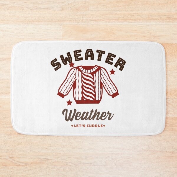 Item preview, Sweater Weather - Let's Cuddle (White) designed and sold by Quirkdom.