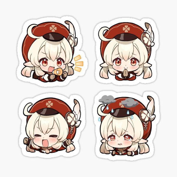 Item preview, Chibi Klee Pack - Genshin Impact designed and sold by 1umynst.