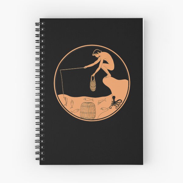 Item preview, An octopus hiding from a fisherman  designed and sold by osborange.