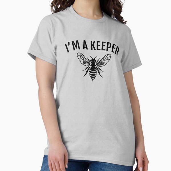 Item preview, Funny Beekeeping Design - I'm a Keeper  designed and sold by EstelleStar.