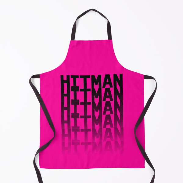 Item preview, HITMAN - BLACK to TRANSPARENT (PINK BG) designed and sold by MaidenofIron157.