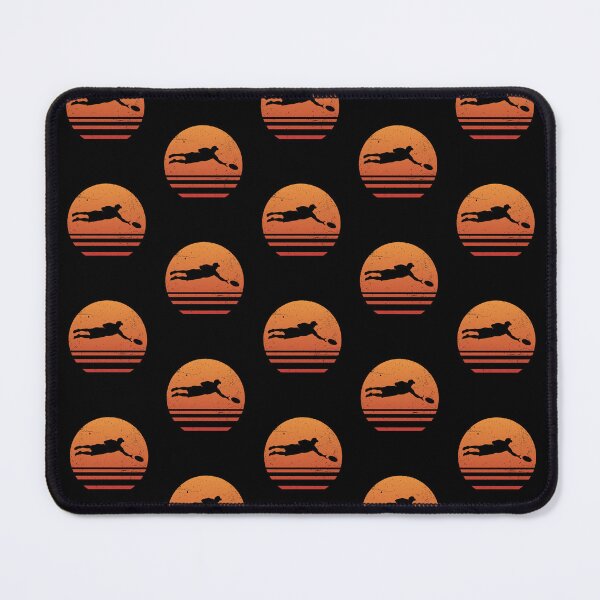 Item preview, Retro Ultimate Frisbee Player Sunset designed and sold by EstelleStar.