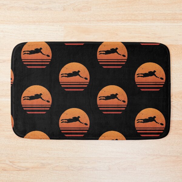 Item preview, Retro Ultimate Frisbee Player Sunset designed and sold by EstelleStar.