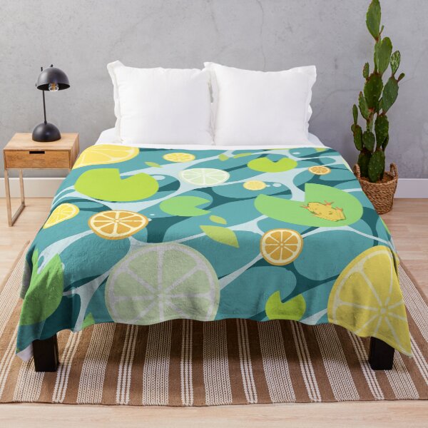 Item preview, limes,lemons and lilypads designed and sold by Sumanth Marichetty.