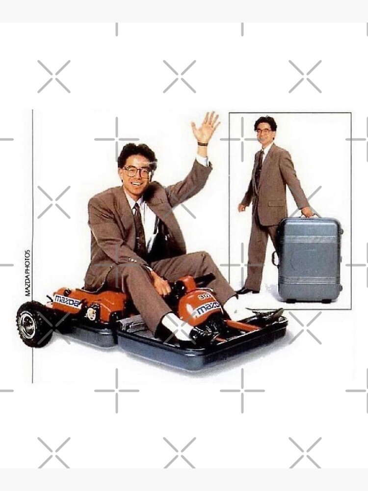 "Japanese Suitcase race car" Sticker by Cozyboy32 Redbubble