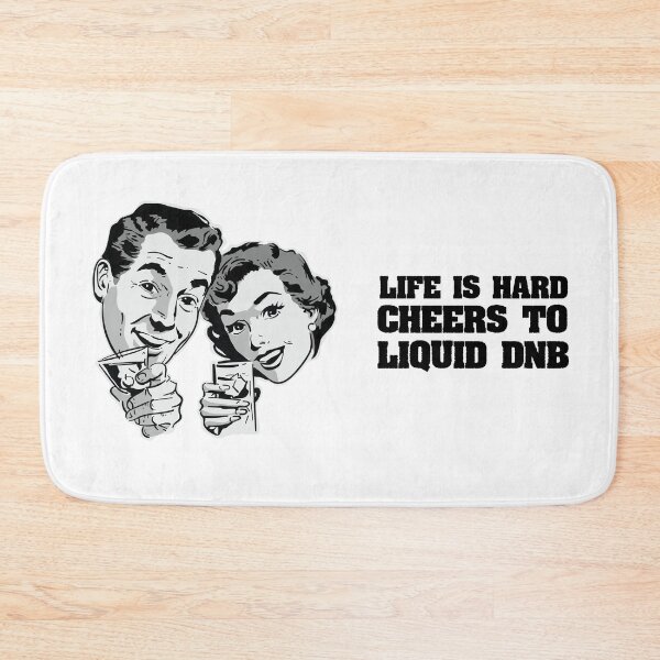 Item preview, Life is Hard Cheers To Liquid D&B ( 175 Bpm Club ) designed and sold by WULFLAND ARTS.