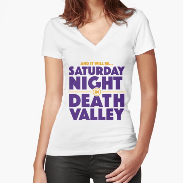 SLAG_Creative Saturday Night in Death Valley | Louisiana Football Gameday Long Sleeve T-Shirt