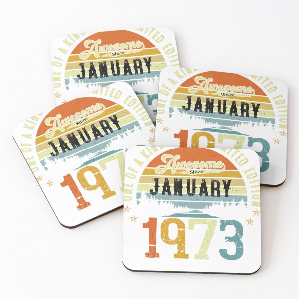 Item preview, Awesome Since january 1973 Vintage 49th Birthday . designed and sold by raingelzmont.