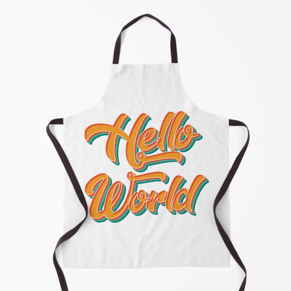 Item preview, Hello World Sticker designed and sold by AnnKiraz.