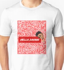 HELLA SAVAGE! Spiral Concept Unisex T-Shirt