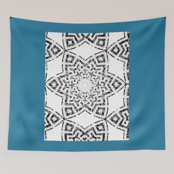 Item preview, Sayagata 4 Warp _amp_ Tile Star   designed and sold by PrintPrintt.