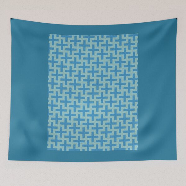 Item preview, Sayagata 4 Blue   designed and sold by PrintPrintt.