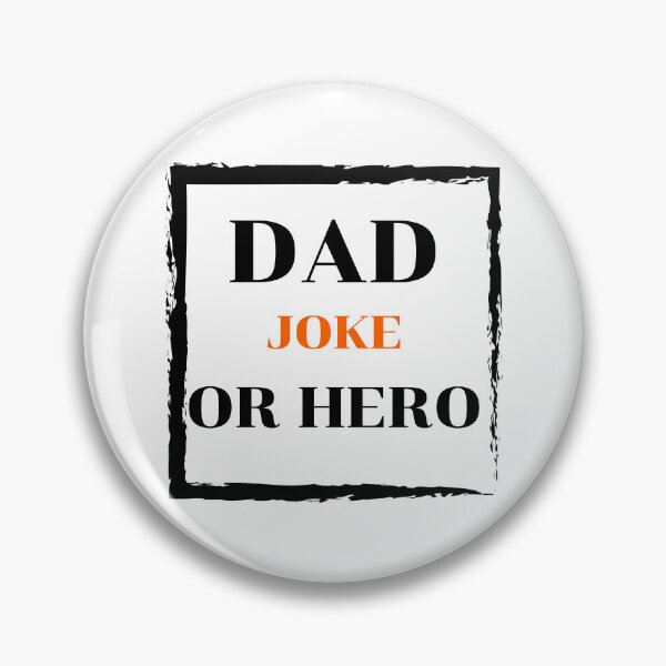 Item preview, DAD JOKE OR HERO designed and sold by Teetawatshop.