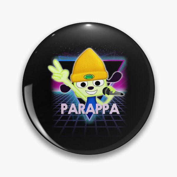 Artikelvorschau, Not, schelmisches Schießen, verlockendes Parappa der Rapper, Retro-80er-Neon-Landschaftsgrafik-Geschenk entworfen und verkauft von ChesneySingharp.