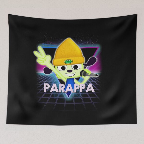 Item preview, Hardship Mischievous Shooting Alluring Parappa The Rapper Retro 80S Neon Landscape Graphic Gift designed and sold by ChesneySingharp.