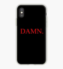 DAMN. - Kendrick Lamar - Red/Black iPhone Case