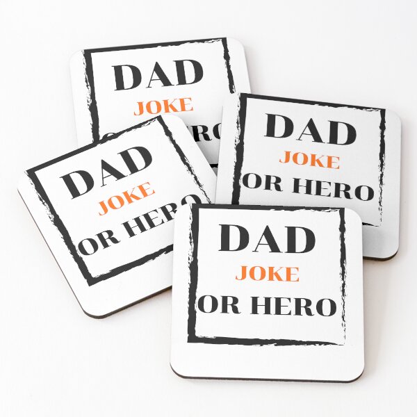 Item preview, DAD JOKE OR HERO designed and sold by Teetawatshop.