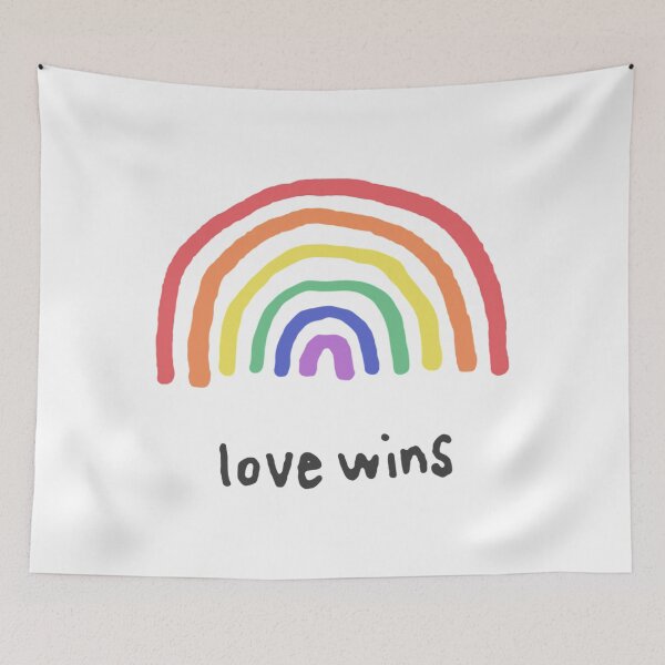 Item preview, LGBTQA+  PRIDE [Love Wins]   designed and sold by nancykempf38.