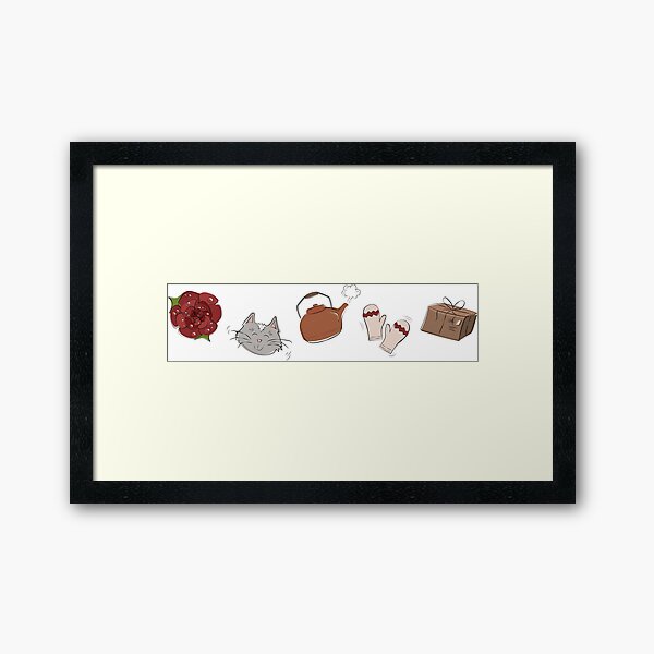 My Favorite Things Framed Art Print