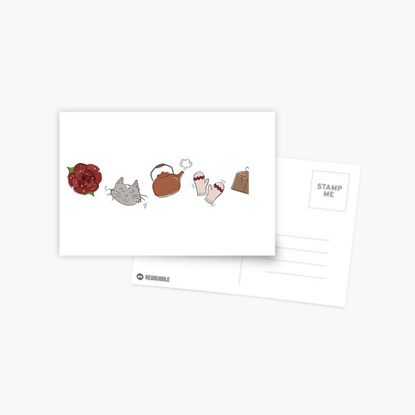 My Favorite Things Postcard
