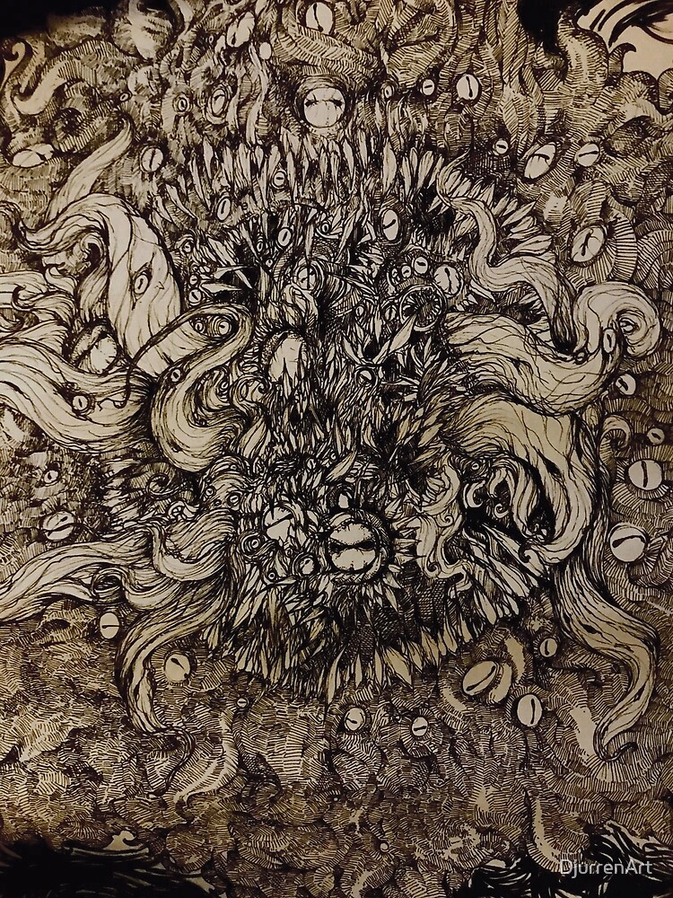 Azathoth Poster For Sale By Djurrenart Redbubble