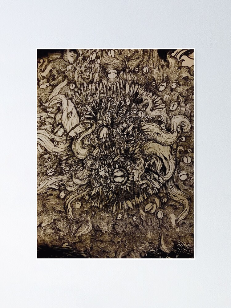 Azathoth Poster For Sale By Djurrenart Redbubble