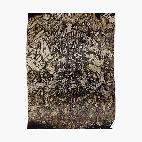 Azathoth Poster For Sale By Djurrenart Redbubble