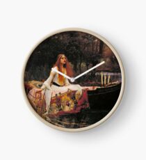 Reloj La dama de Shallot - John William Waterhouse