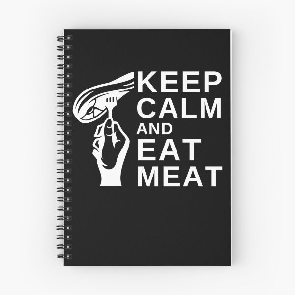 Item preview, Keep Calm and Eat Meat - Funny BBQ designed and sold by MacAndMoose.