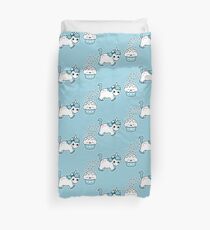 Funda nórdica Espolvorear Poo azul