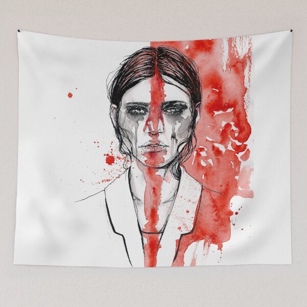 Item preview, A Silet Brushstroke designed and sold by Ibreathart.