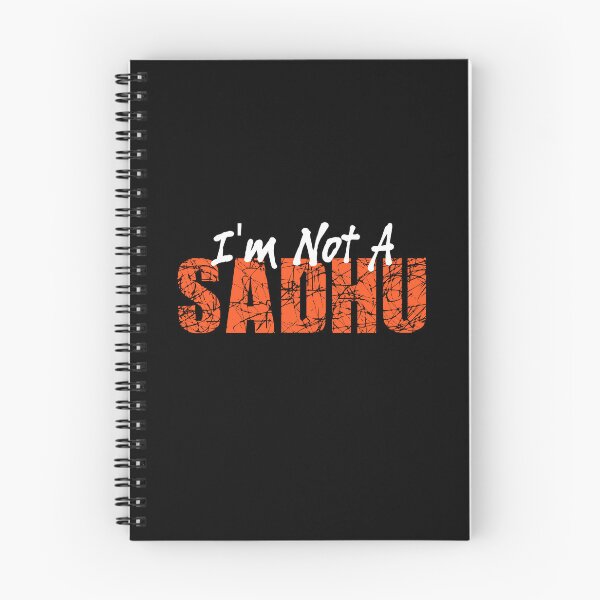 Aperçu de l'œuvre Je ne suis pas un Sadhu créée et vendue par PrithviApparels.