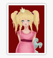 Cute girl Sticker