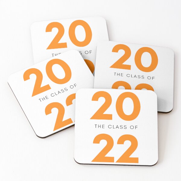 Item preview, Class Of 2022 Graduate. Simple Typography Orange Graduation 2022 Design. designed and sold by That Cheeky Tee.