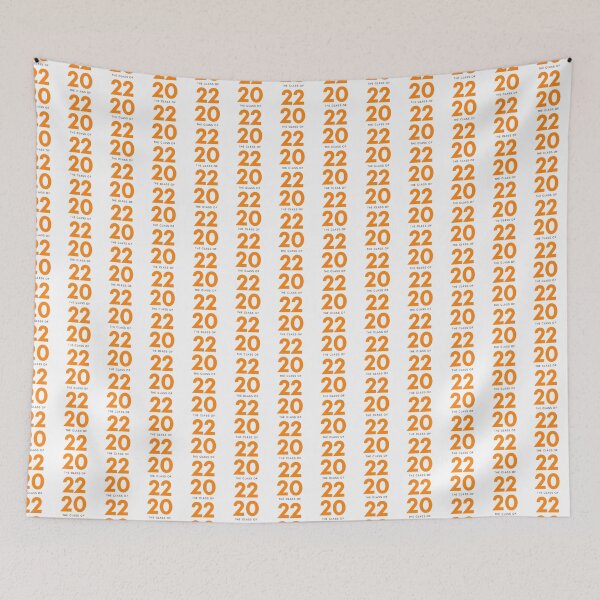 Item preview, Class Of 2022 Graduate. Simple Typography Orange Graduation 2022 Design. designed and sold by That Cheeky Tee.