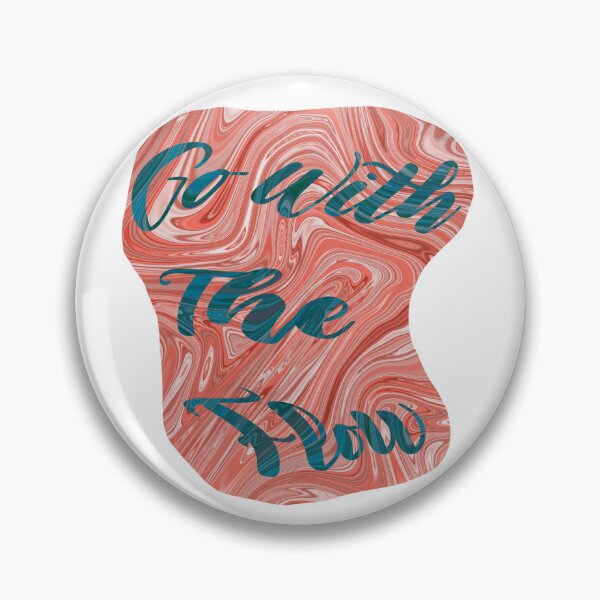 Item preview, Go with the flow sticker designed and sold by rachmach95.