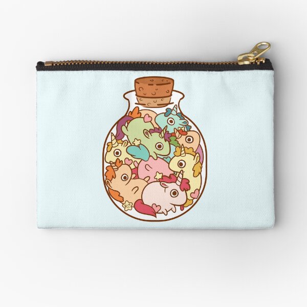 Bottle of Unicorns Zipper Pouch