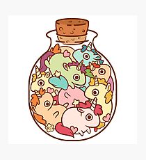 Bottle of Unicorns Photographic Print