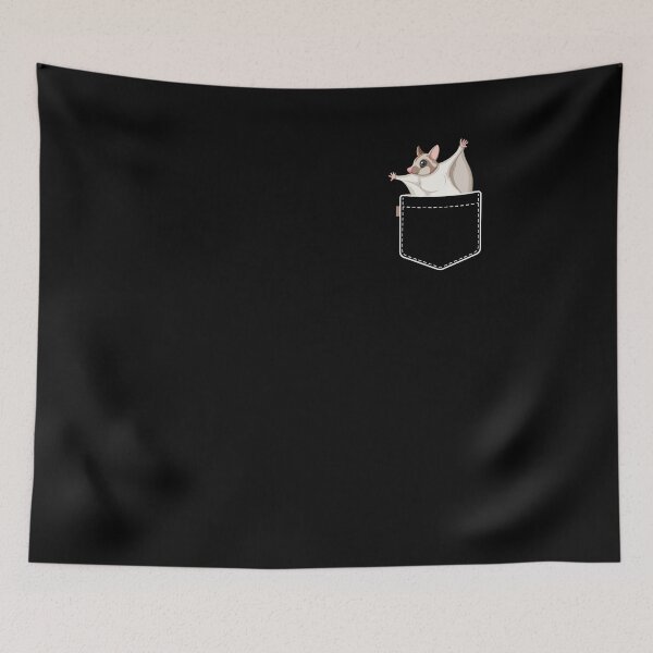 Item preview, Sugar Glider - Funny Sugar Glider Pocket Flying Possum Fan designed and sold by MakeGoodChoices.
