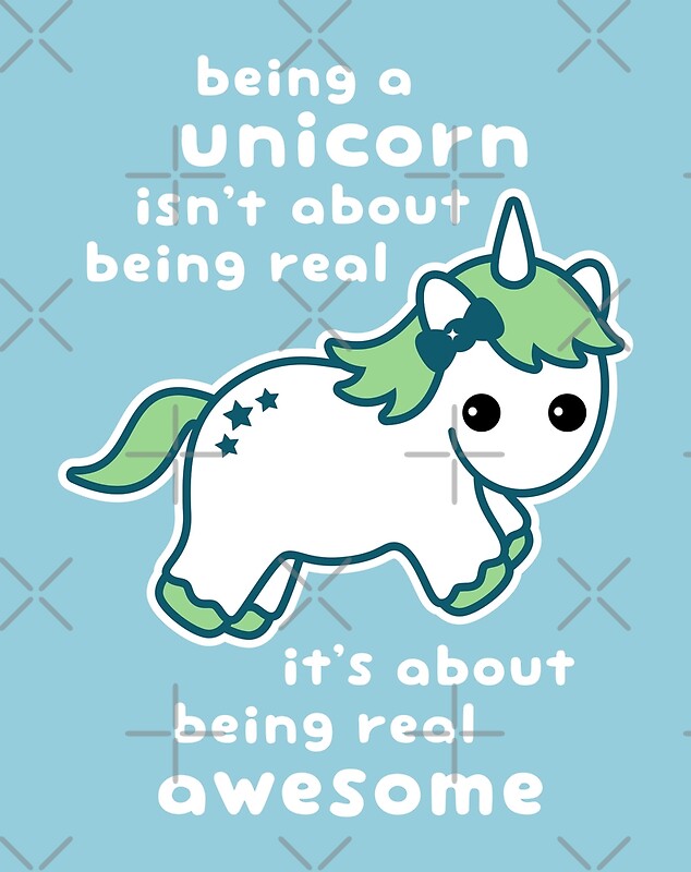 "Being a Unicorn" Art Prints by sugarhai Redbubble