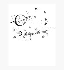 THE BOY SAW THE COMET - LEYTON - ONE TREE HILL Photographic Print