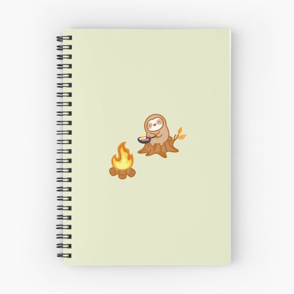 Item preview, Cute Campfire Cookout Sloth designed and sold by theslothinme.