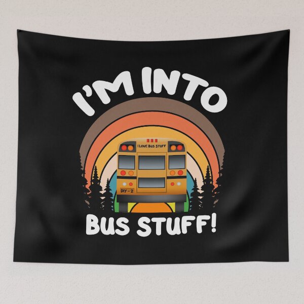 Item preview, Skoolie Conversion DIY I'm Into Bus Stuff! For dark colors. designed and sold by thewildskoolie.