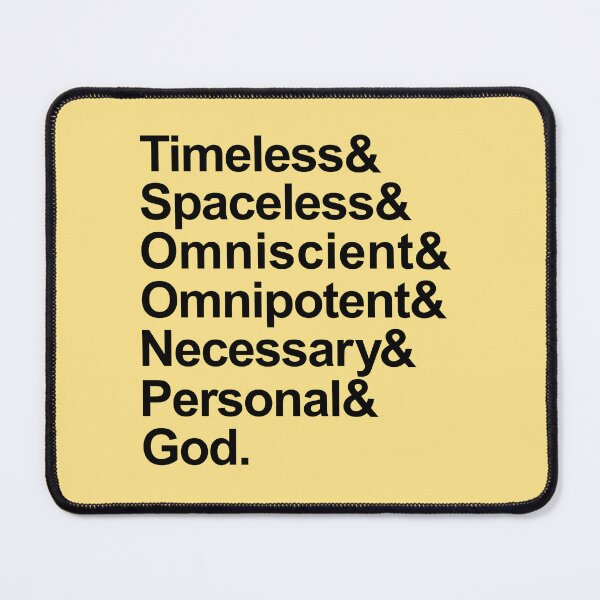 Item preview, Attributes of the First Cause designed and sold by ApologiaStore.