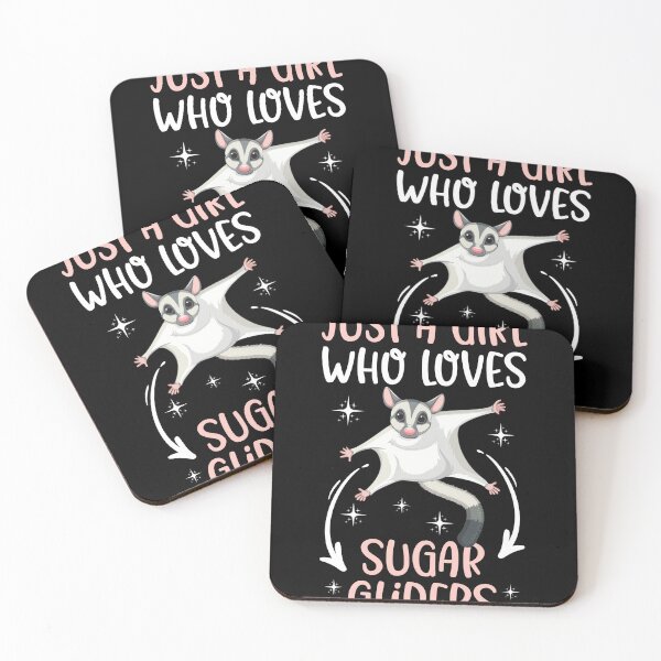 Item preview, Just A Girl Who Loves Her Sugar Gliders - Funny Opossum Love designed and sold by MakeGoodChoices.